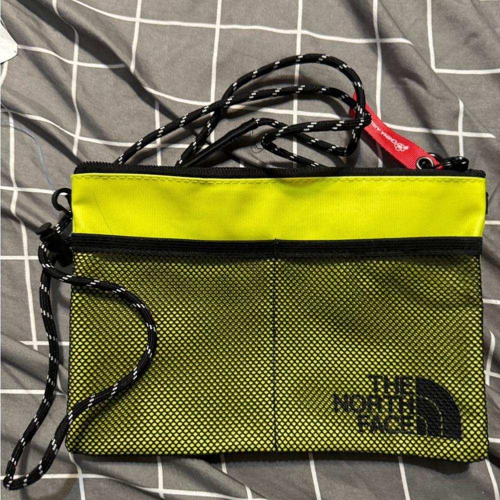 The North Face Yellow and Black Men's Bag